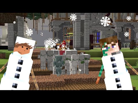 Видео: СНЕГОВИКИ ПРОТИВ СИЛ ЗЛА! | Castle Fight | Битвы Замков | Cristalix | Кристаликс