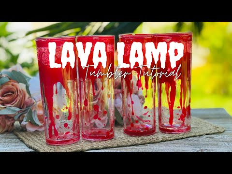 Видео: Мастер-класс по изготовлению стакана для лавовой лампы | очень просто