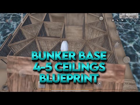 Видео: 2x2 Bunker Base Design 4-5 Ceillings LIOS LDRS | Бункер 4-5 Потолков ЛИОС | LAST ISLAND OF SURVIVAL