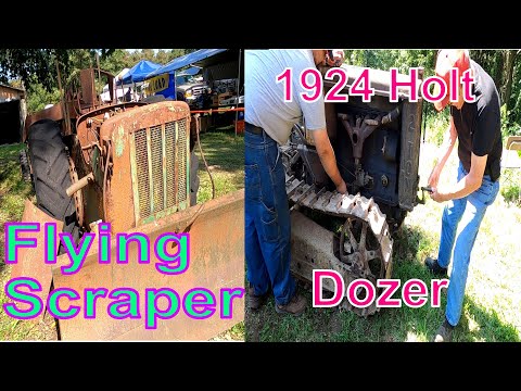 Видео: Хуже, чем летающий скребок Мэтта/бульдозер Холта 1924 года. Заведется ли он?
