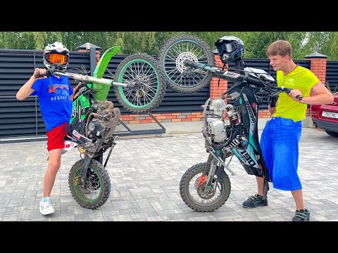 Видео: Братья сделали тюнинг моцика. Брос Шоу