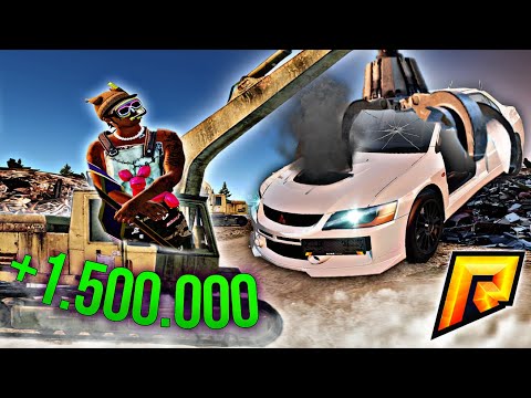 Видео: 24 ГОДИНИ на ЗВАЛИЩІ🤯 ЩО Я ПІЙМАВ ТА СКІЛЬКИ ЗАРОБИВ?! на (RADMIR RP | HASSLE ONLINE)