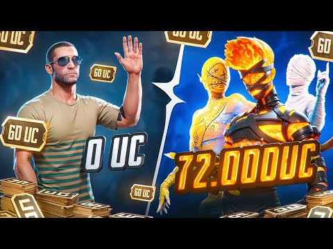 Видео: $72.000 UC - ОН НИКОГДА НЕ ДОНАТИЛ В PUBG😱ВПЕРВЫЕ ЗАДОНАТИЛ В PUBG MOBILE😱🤯