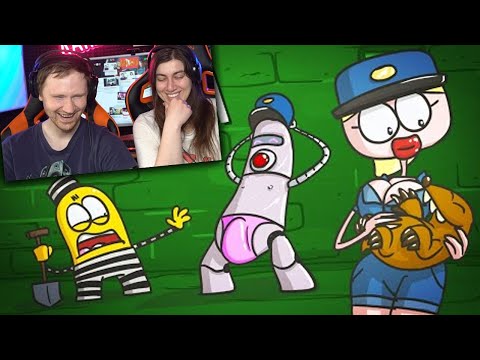 Видео: Побег из самой охраняемой тюрьмы (Анимация). Реакция на Доктор Гнус