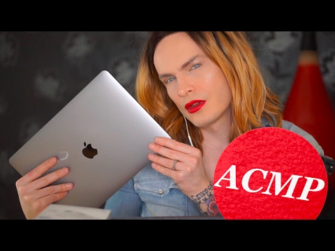 Видео: АСМР ASMR Распаковка MacBook Pro 2016, обзор, сравнение. шепот, триггеры