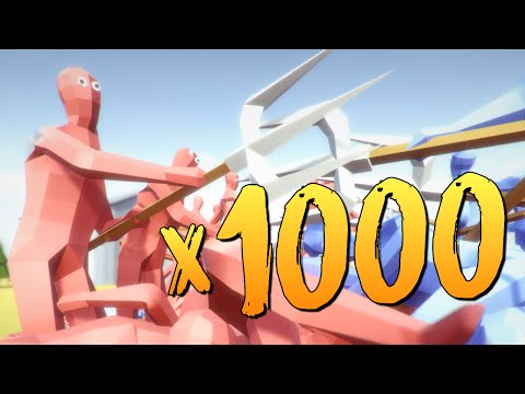Видео: 1000 ВОИНОВ НАГНУЛИ ВСЕХ!