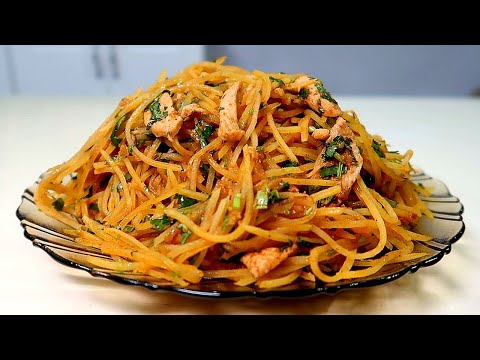 Видео: КАРТОШКА по - корейски КАМДИЧА С МЯСОМ. Готовит Ольга Ким