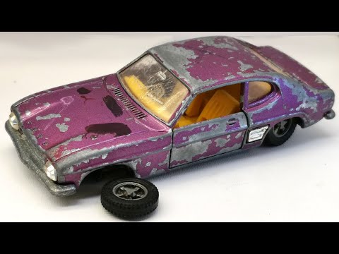 Видео: Реставрация Dinky Toys автомобиля Ford Capri № 165. Отливка игрушечной модели.