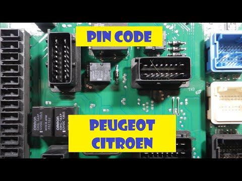 Видео: Считываем пин код с Пежо, Ситроен (Peugeot Citroen)