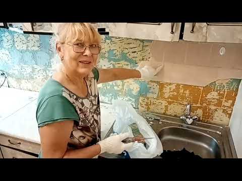 Видео: Демонтаж плитки без перфоратора. Сама сделала, сама сломала. 24.10.23