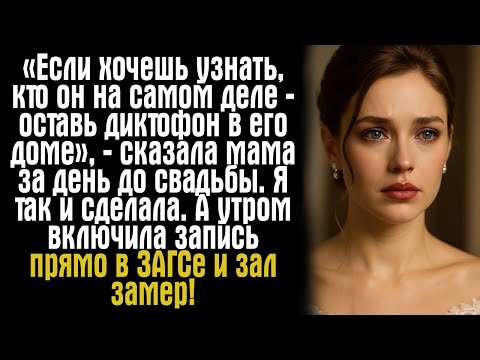 Видео: «Если хочешь узнать, кто он на самом деле — оставь диктофон в его доме», — сказала мама за день...