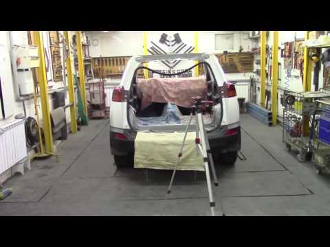 Видео: Кузовной ремонт. Тойота RAV4, замена кровли 2. Body repair.