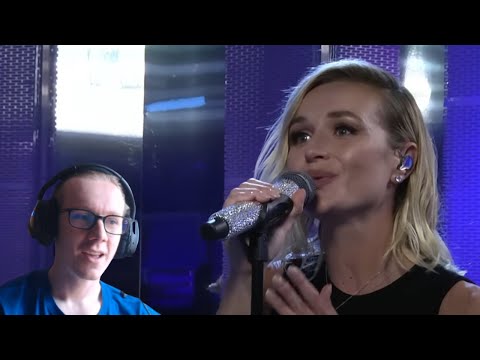 Видео: Music Fan Reacts - Полина Гагарина - Навсегда LIVE @ Авторадио