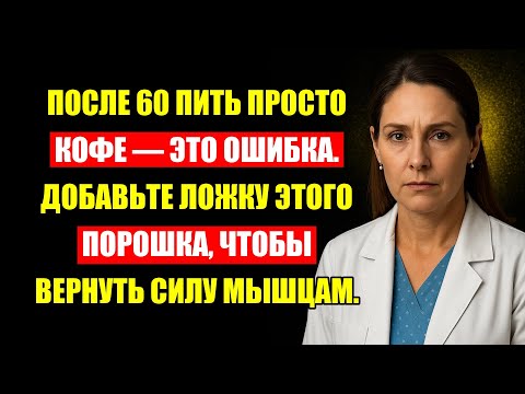 Видео: Пенсионеры, Перестаньте Пить Пустой Кофе! Всего Одна Ложка Этого Вернет Вам Силы Молодости.