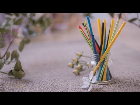 Видео: Тонкий стебелёк из термоусадочной трубки