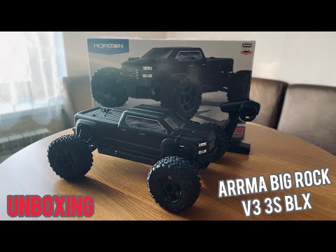Видео: Unboxing ARRMA Big Rock V3 3S BLX - ЛУЧШЕЕ предложение до 30 000 руб.! | ARRMA Big Rock 2S