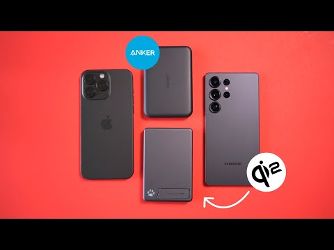 Видео: Лучшие аккумуляторы Qi2 MagSafe для S25 Ultra | Anker MagGo 10k Slim против INIU P73