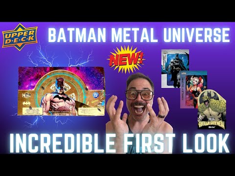 Видео: UPPER DECKE BATMAN METAL UNIVERSAL!!! УДИВИТЕЛЬНЫЙ ПЕРВЫЙ ВЗГЛЯД!!!!