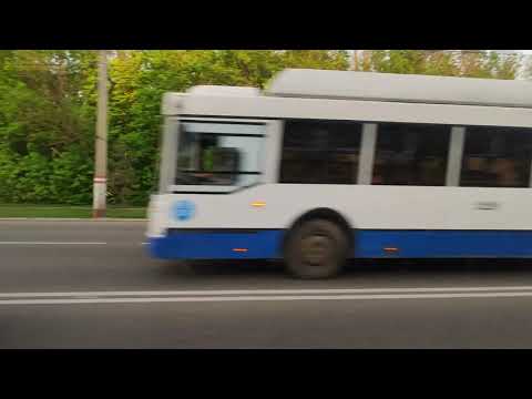 Видео: 4К Троллейбус, маршрут 11 ЗиУ-682Г-016.02 б.2160 Саранск(16.05.2021)