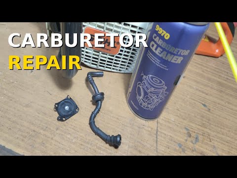 Видео: Старая бензопила STIHL 023 застревает. Легко исправить.