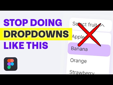 Видео: Хватит делать выпадающие списки вот так - Переменные Figma 2024