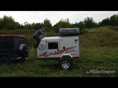 Видео: Внедорожный прицеп Нави 2.5 и автопалатка