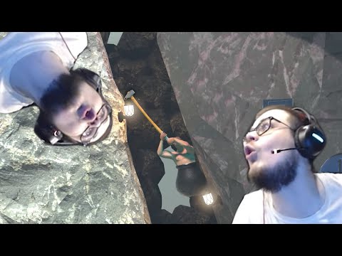 Видео: СМЕШНЫЕ МОМЕНТЫ С БУЛКИНЫМ №75 (GETTING OVER IT | PUBG) [ feat.Sain ]