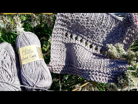 Видео: Хлопок со Льном Good Earth от Fibra Natura🧶 Первое Впечатление Превосходное!👍#вязание