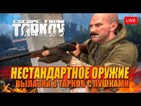 Видео: РЕЙДЫ В ТАРКОВ с нестандартным оружием!