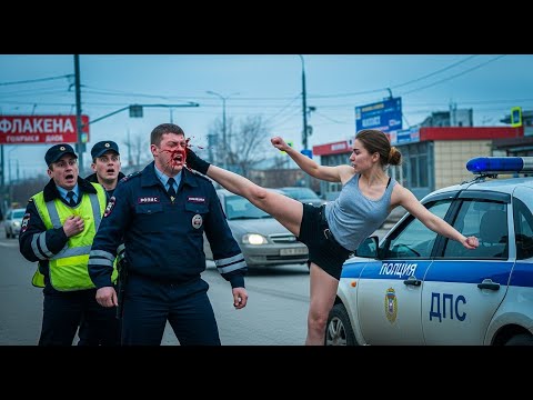 Видео: Наглый Полицейский Сражён На Месте‼️ За Вымогательство И Отъём Ключей У Женщины-Военнослужащей
