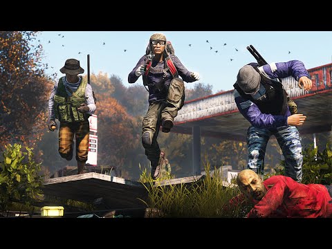 Видео: Атмосферное выживание без базы на ванильном сервере. Бездомные безумцы в DayZ