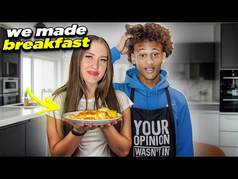 Видео: Я и Дэвин приготовили завтрак