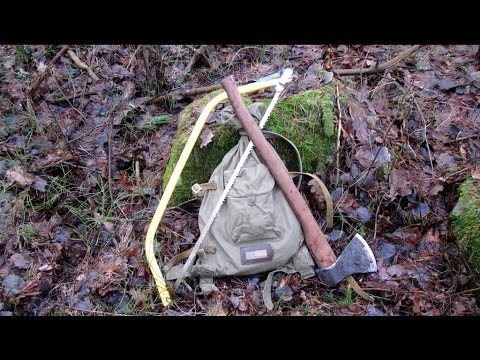 Видео: Топор vs Пила в походе