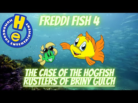 Видео: Freddi Fish 4: The Case of the Hogfish Rustlers of Briny Gulch (1999) Прохождение на русском