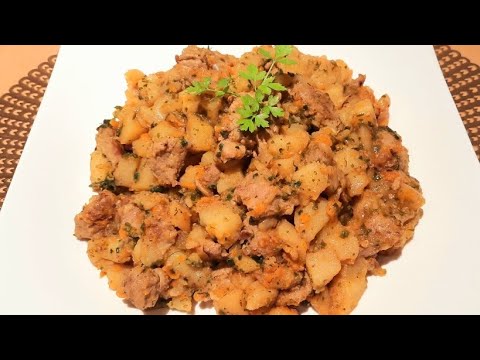 Видео: #Тушёная картошка с мясом  #Stewed potatoes with meat