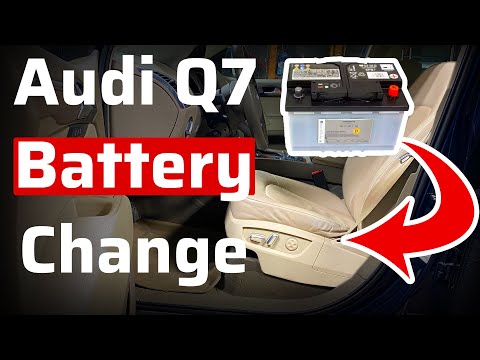 Видео: Легкое руководство по замене аккумулятора Audi Q7