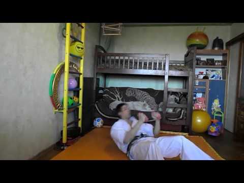 Видео: тренировка дома,ударная техника рук и ног, гантели, скорость, сила, выносливость, ч 1