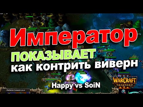 Видео: Император показывает как контрить виверн | Happy vs SoiN