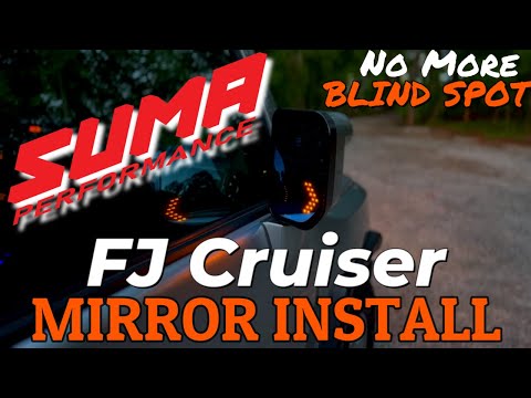 Видео: Как установить зеркала Suma Performance на Toyota FJ Cruiser