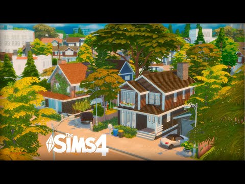 Видео: The Sims 4: Строительство Зеленого квартала