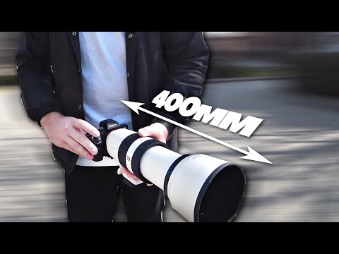 Видео: Объектив 400мм