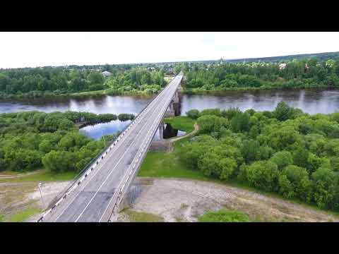 Видео: г. Ветлуга. У моста через реку Ветлугу.