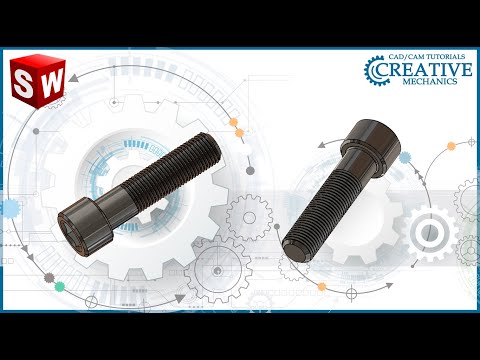 Видео: Уроки Solidworks.Винт
