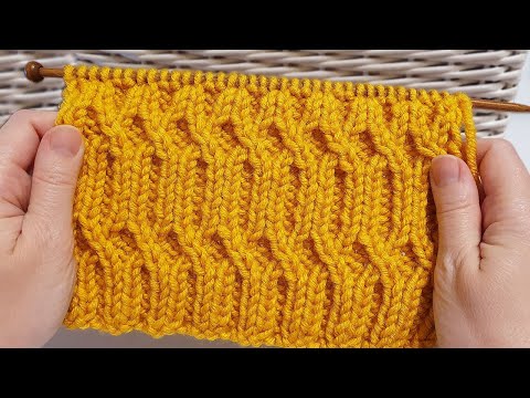 Видео: Красивый узор "Оригинальная резинка 2"