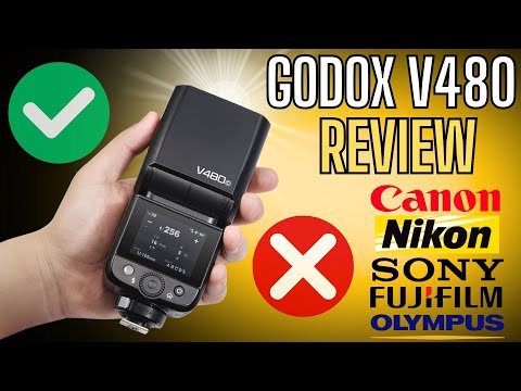 Видео: Обзор Godox V480 – лучшая вспышка до 200 долларов.-?