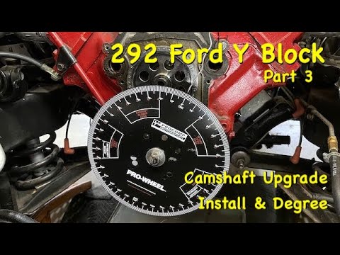 Видео: Установка распределительного вала Ford Y-блока (в автомобиль!), часть 3