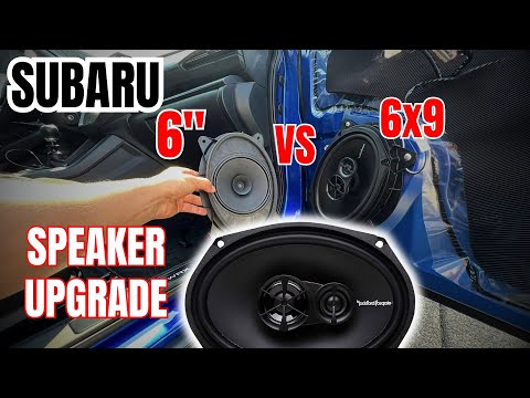 Видео: Монтажный кронштейн для модернизации передних динамиков Subaru VB WRX, включая Subaru Outback и C...