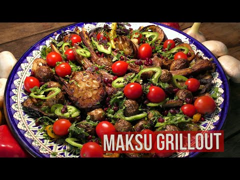 Видео: ЖАРЕНАЯ БАРАНИНА НА САДЖЕ