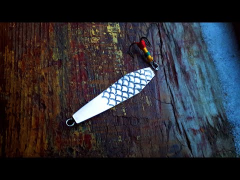 Видео: Блесна "ромбик" удлинённый