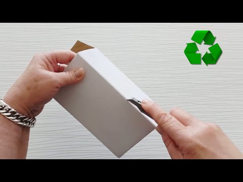 Видео: Потрясающе! Роскошный дизайн дома из картонных коробок! ✨